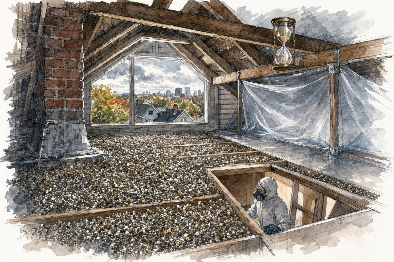 Vermiculite Insulation in West Michigan Attics (2026): The Asbestos Reality Check, the Negotiation Playbook, and a Time-Sensitive Trust Deadline